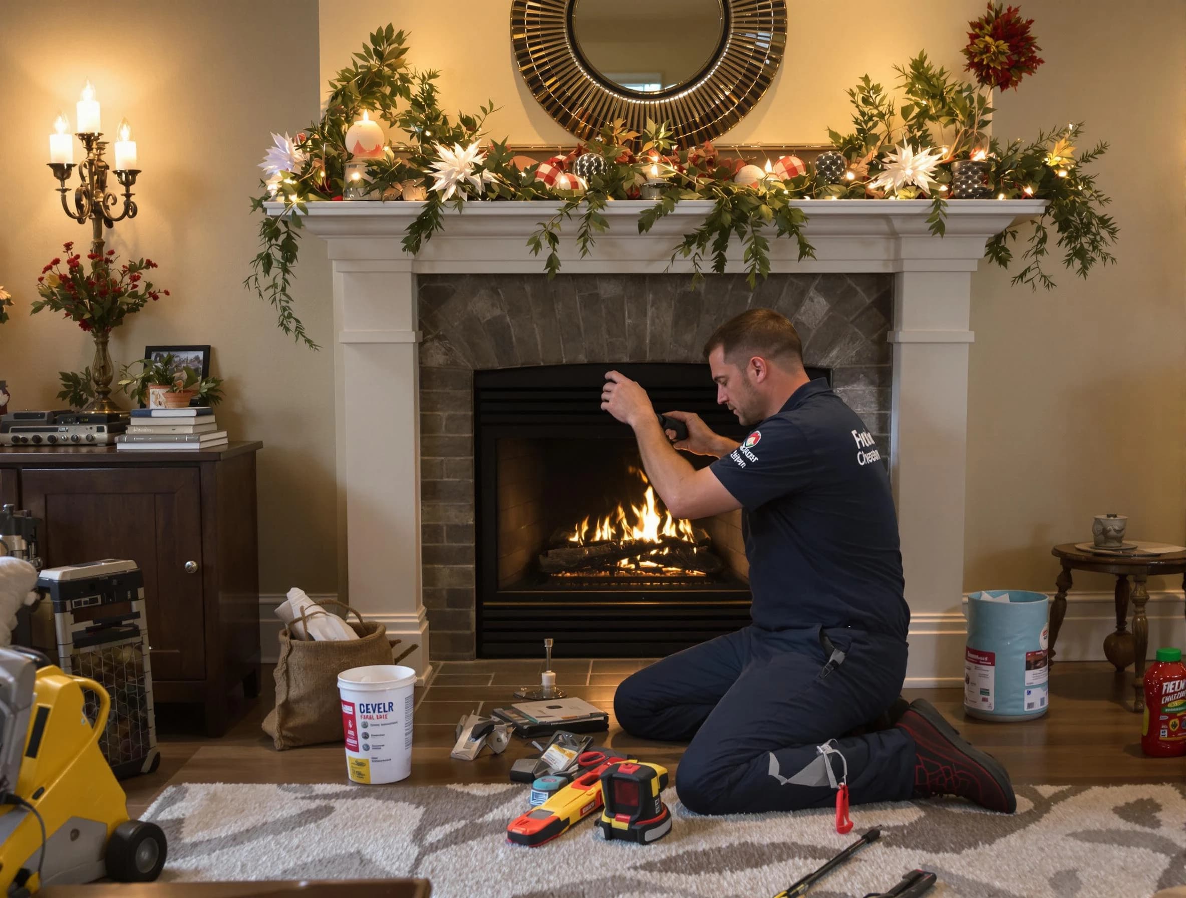 Los Lunas Chimney Sweep offering fireplace maintenance services in Los Lunas, NM