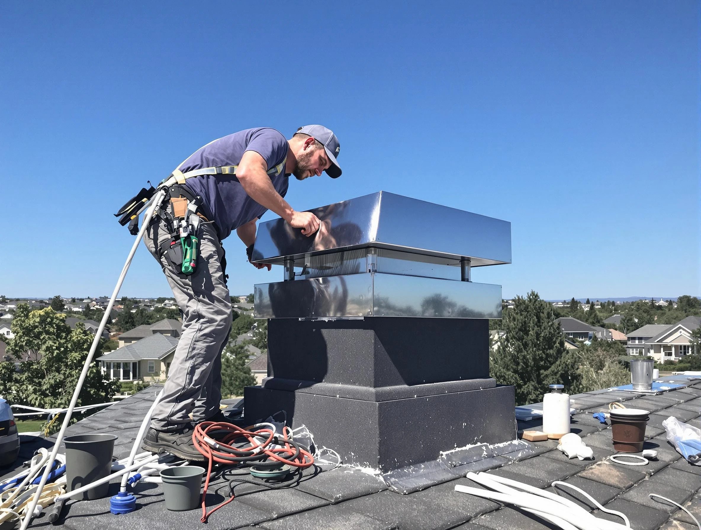 Chimney Cap Services in Los Lunas
