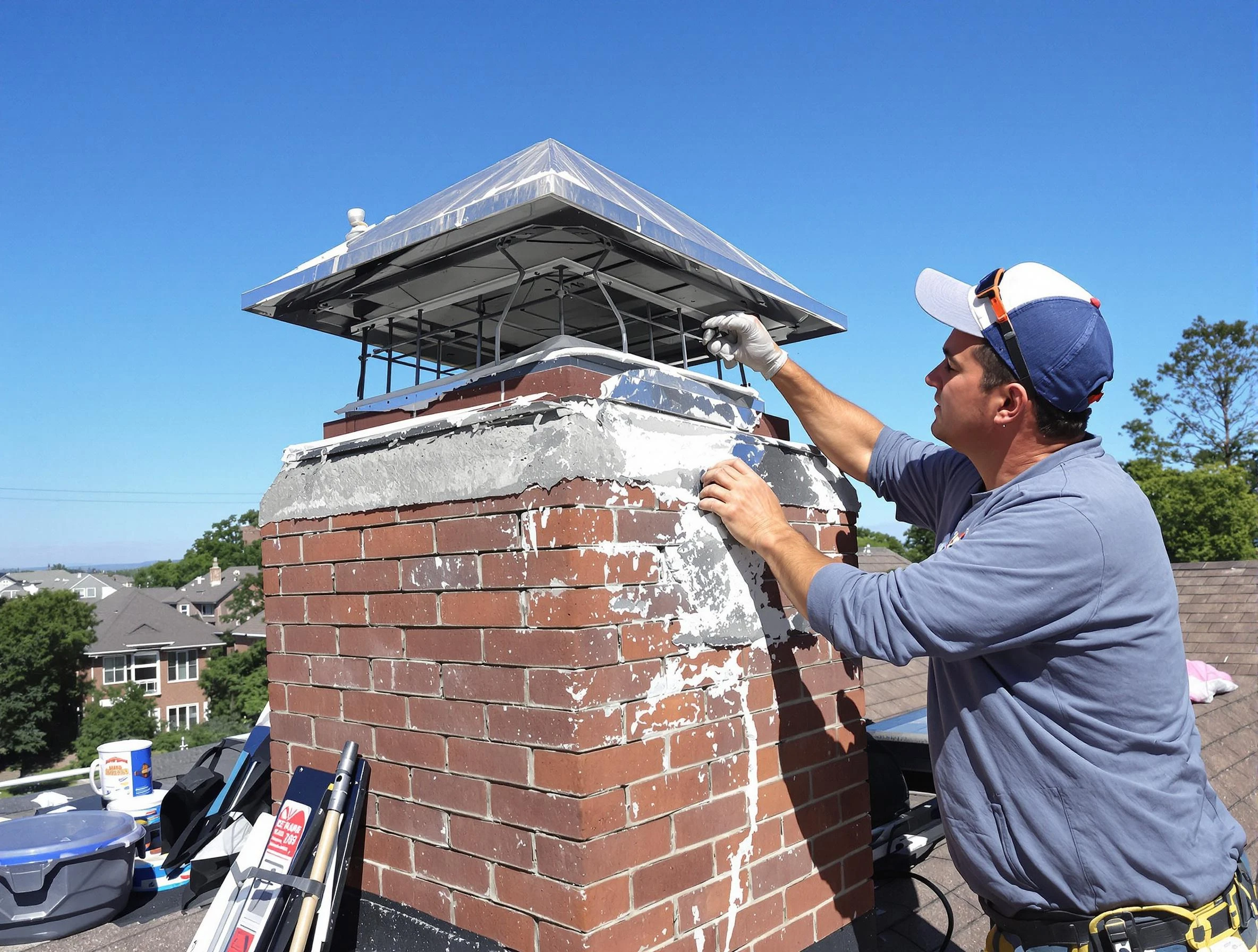 Chimney Crown Services in Los Lunas
