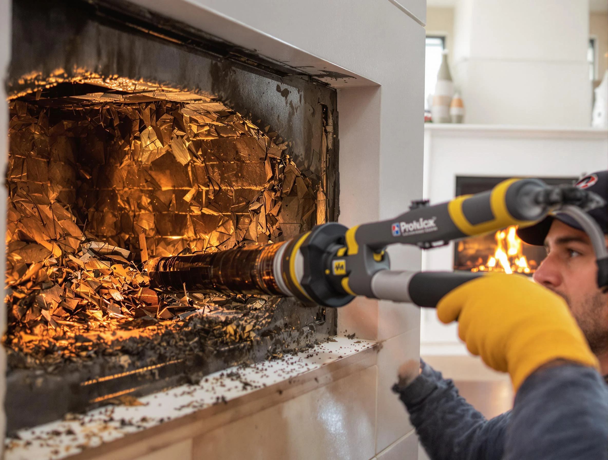 Professional chimney cleaning by Los Lunas Chimney Sweep in Los Lunas, NM